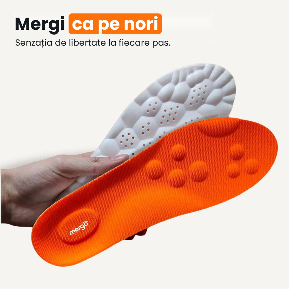 Mergi ca pe nori cu branțurile Mergo