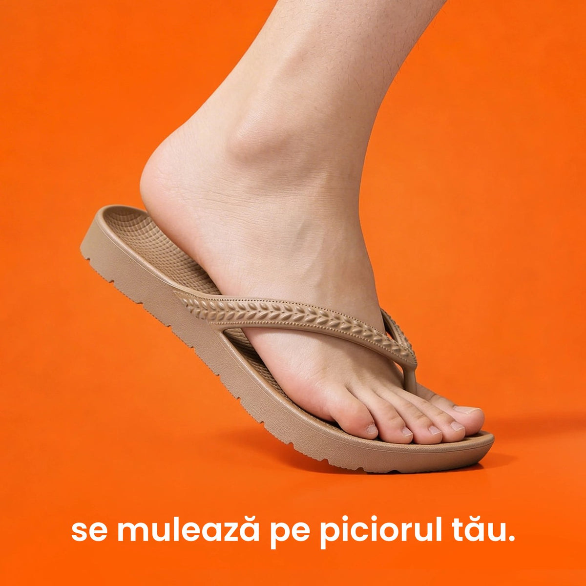 Șlapi ortopedici cu susținere pentru arcadă
